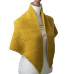 Touch Atout Chale cheche tricot acrylique laine or paillete Star 100 made in France Accessoire mode fait main tricot 2 2