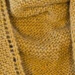 Touch Atout Chale cheche tricot acrylique laine or paillete Star 100 made in France Accessoire mode fait main tricot 3